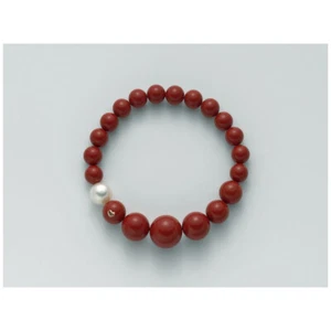 Bracciale Miluna Terra e Mare con corallo rosso e perla PBR1802 - Foto 1 di 1