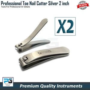 TOE NAIL BABY CLIPPERS CUTTER PODIATRY PEDICURE SOFT NAIL NAILS CUTTER PACK OF 2 - Picture 1 of 7