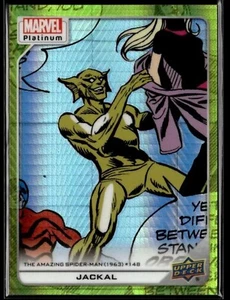 2023 UpperDeck Marvel Platinum Jackal High Series riflettore giallo /399 #131 - Foto 1 di 2