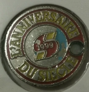 JETON DE CADDIE METAL ♦ " L'ANNIVERSAIRE DU SIÈCLE " MAGASINS SUPER U ♦ Uniface - Imagen 1 de 2