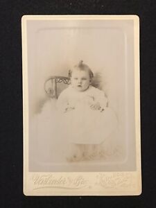 Antique Clarion And Du Bois Pennsylvania Young Child Cabinet Photo Card