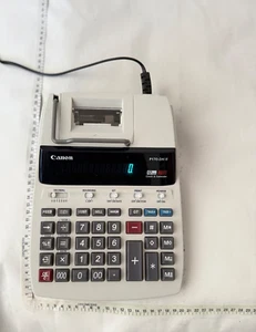 Desktop Calculator Canon P170-DH II with Calendar & Clock Tested Financial Tool - Picture 1 of 13
