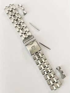 Original Tissot Seastar (FITS T120407A ONLY) 21mm Steel Watch Band Bracelet - Picture 1 of 3