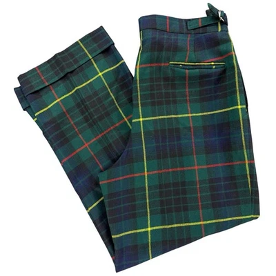 De Colección Polo Ralph Lauren Hombres Tartán Lana Pantalones Amarillo Rojo Verde Cuadros 34x29 EE. UU. Foto 1 de 4