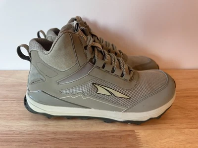 Altra Lone Peak AL0A4VR8017 Gray Hiking Trail Shoes Boots Women's Size 10 EUC - Image 1 of 4