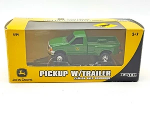 1/64 John Deere Ford Pick Up w/ Trailer - Picture 1 of 1