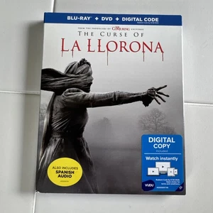 THE CURSE Of LA LLORONA (Blu-ray + DVD + Digital) 2019 with Slipcover NEW/SEALED - Picture 1 of 4
