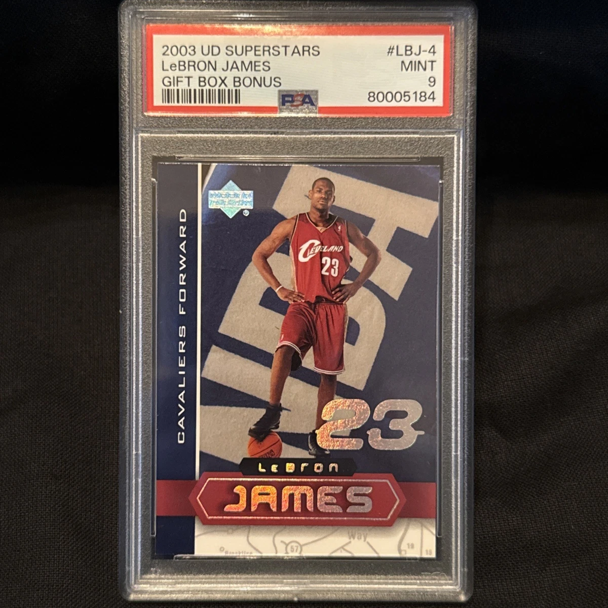 Upper Deck LeBron James 9 Graded Basketball Sports Trading Cards