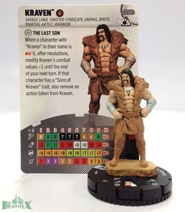 Heroclix Smash and Destroy set Kraven #008b Common figure w/card! - Picture 1 of 1
