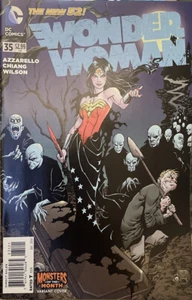 Wonder Woman #35B DC (2014) Monsters Variant Mailer Exclusive Unread (box4) - Picture 1 of 1