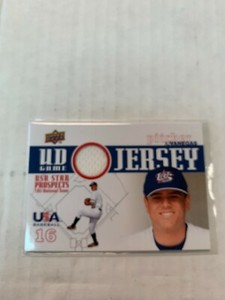 AJ Vanegas 2009 USA Star Prospects Jersey Card #GJU-18