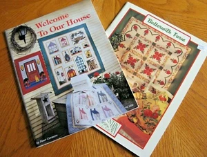 Vintage~Posten von 2 Quiltheften~unser Haus & Buttermilchfarmen~~sc~gd/vgc~~Posten #HHH - Bild 1 von 11