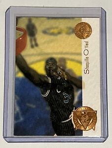 1995 UD SP Bronze Future Playoff Heroes Shaquille ONeal #F6, Magic, HOF