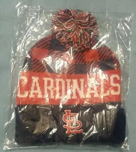 St. Louis Cardinals MLB offizielle Unisex Erwachsene Größe Winter Bommel Mütze, neu - Bild 1 von 8