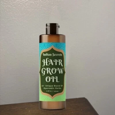 Long Hair Fast Growth Herbal Hair Oil helps your hair to lengthen grow longer fs - Image 1 of 4