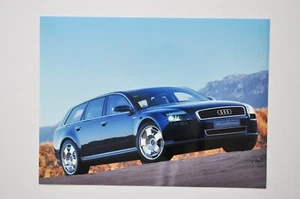 Foto de prensa de coche - Audi Avantissimo 2001 - azul/negro - vista frontal/lateral - Imagen 1 de 1