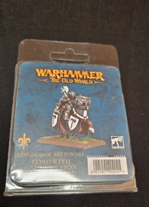 NiB Sealed | Bretonnia | Lord With Great Weapon On Horse - Picture 1 of 6