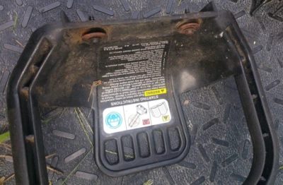 Craftsman 18" 19cc cortasetos mango protector de mano Foto 1 de 4