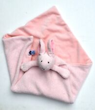 Jellycat Pink Bunny Rabbit Baby Comforter Blanket Bashful Kitten Jelly 1331