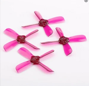 SPC Maker RotorX Gemfan 2" 2035 4 Blade Props 4 Pieces Clear Purple - Picture 1 of 1