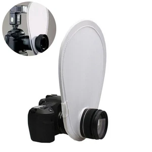 Lente difusora flash para cámara 30 cm cubierta reflectante portátil flexible plegable - Imagen 1 de 9