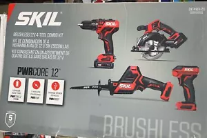 SKIL PWRCORE Brushless 12 V -4 Tool Combo Kit - Picture 1 of 4