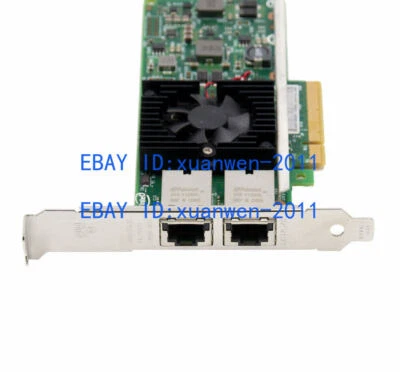 Dell Intel X540-T2 10GbE Dual Port Copper RJ-45 NIC Network Adapter - Image 1 of 4