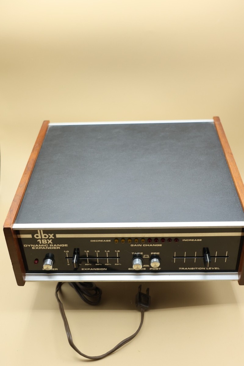 dbx Vintage Dynamics Processor Vintage Pro Audio Equipment
