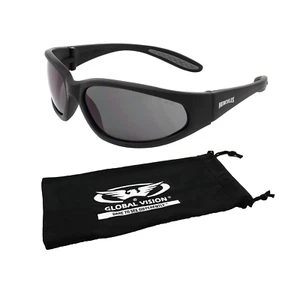 Global Vision Hercules Smoked Lenses Sunglasses - Picture 1 of 9
