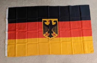 Bandera alemana con águila de guerra 60 x 35 pulgadas Foto 1 de 4
