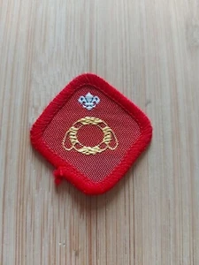 UK Scouting 1980's Scout Proficiency Badge Life Saver - Picture 1 of 1