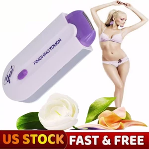 2-in-1 Epilator Women Painless Touch Facial Body Hair Removal Depilator Shaver - Picture 1 of 10