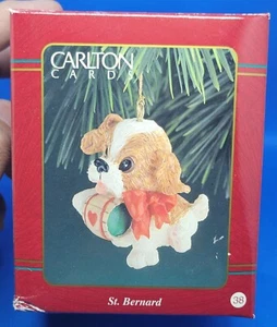 Vintage Carlton Cards Christmas Ornament Heirloom Collection - Bear Football NEW - Picture 1 of 3