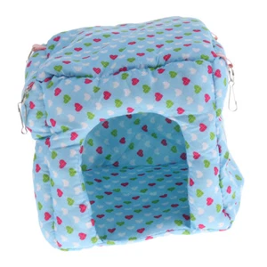 Large Hamster Rat Mouse Hammock Hanging Bed Tent Toy Cotton House - Picture 1 of 9