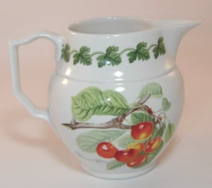 Portmeirion Pomona 4 3/4" Or 1 1/4 Pint Jug Pitcher Biggarreaux Chery Excellent - Picture 1 of 8