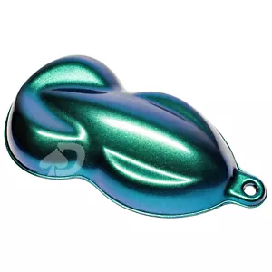 CX30 ColorShift Pearl 25g | Chameleon Mica Pigment | Green Blue Violet Shift - Picture 1 of 2