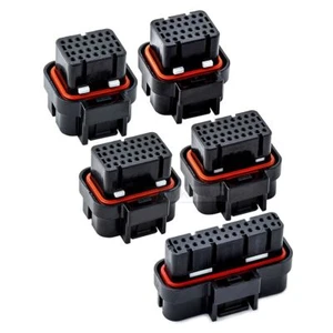 26/34 Pin 3/4/7-Slot Tyco AMP Superseal Automotive ECU Buchse Stecker Kit - Bild 1 von 15