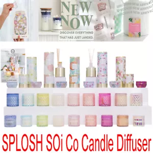 Splosh The SOi Co Luxurious Fragrance Boxed Morning Blooms Soy Wax Candle 9oz - Picture 1 of 15