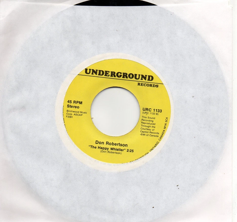 DON ROBERTSON - THE HAPPY WHISTLER / FERRANTE & TEICHER - EXODUS - Image 1 of 1