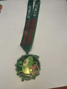 Yes.Fit Virtual Running Fitness Challenge Medal Area 51 97.7 Miles - Picture 1 of 3