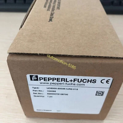 1PS New For Pepperl+Fuchs UC6000-30GM-IUR2-V15 Ultrasonic sensors Fedex or DHL - Image 1 of 3