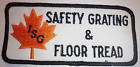 Vintage ISG Safety Grating & Floor Tread Patch Badge Crest