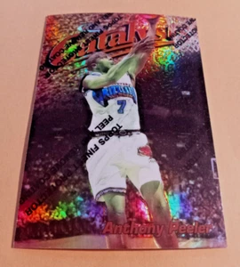 1997-98 Topps Finest Catalysts Refractor Anthony Peeler #21 (con cáscara) - Grizzlies - Imagen 1 de 3