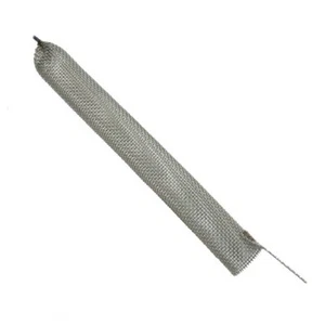 Tubo schermo in acciaio inox 3/8" x 6" - Foto 1 di 1