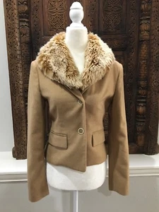 Jacke aus Wolle und Kamelhaar von Daniel & Rebecca Größe 2 - Bild 1 von 8
