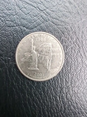 2001 D - New York - State Quarter Rare - Image 1 of 4