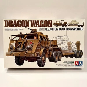 Tamiya 1:35 Dragon Wagon U.S. 40 Ton Tank Transporter MM230 Model Kit #35230 - Picture 1 of 14