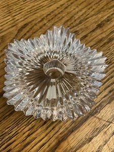 MIKASA CRYSTAL~"MOTION" Candle Holder~AUSTRIA~For The Modern Home~EXCELLENT - Picture 1 of 5