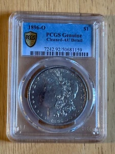 1896 O MORGAN DOLLAR! GEREINIGTE AU DETAILS! - Bild 1 von 4