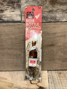 Vintage Old Milwaukee Schlitz Brewing Company beer bottle fishing lure PBG - Picture 1 of 10